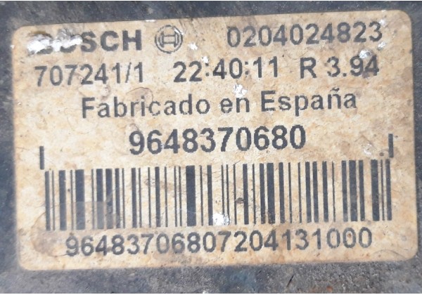 Вакуумний підсилювач гальм Citroen Berlingo, Peugeot Partner, 1.6HDi, 9648370680